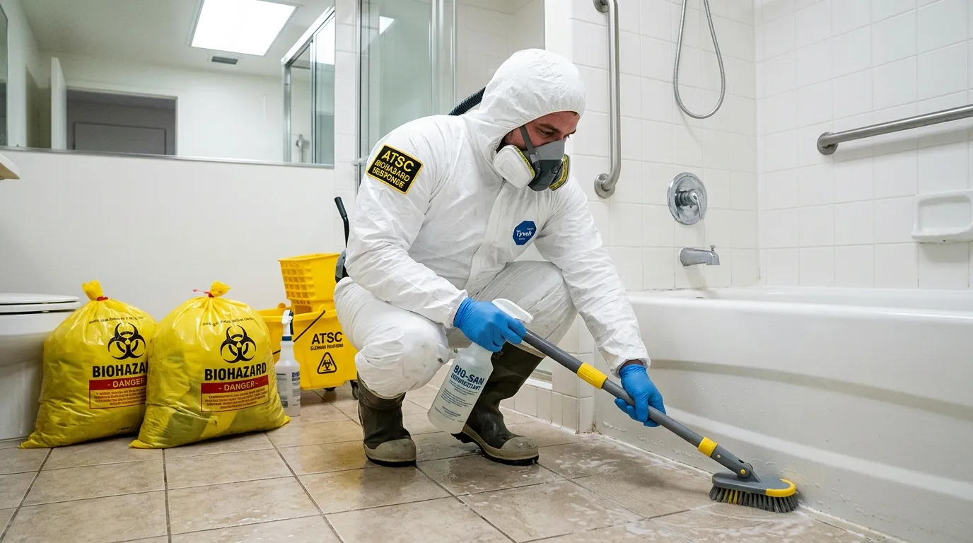 Decontamination equipment deployed for Blood Cleanup in Tappan